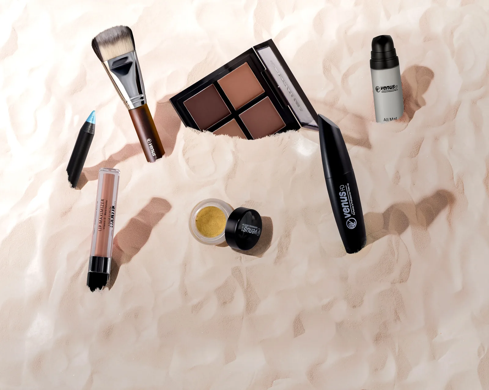Representative makeup products